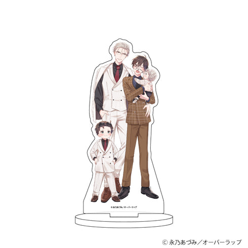 『ワル/ヤンキーのギャップ萌えめがねBLフェア 永乃あづみ先生』キャラアクリルフィギュア 01/(描き下ろしイラスト)